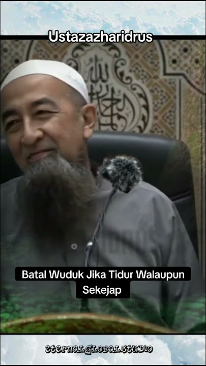 Download lagu Batal Wuduk Jika Tidur Walaupun Sekejap. #ustazazharidrus #uai #wudhu #wuduk #tidur #airwudhu #islam