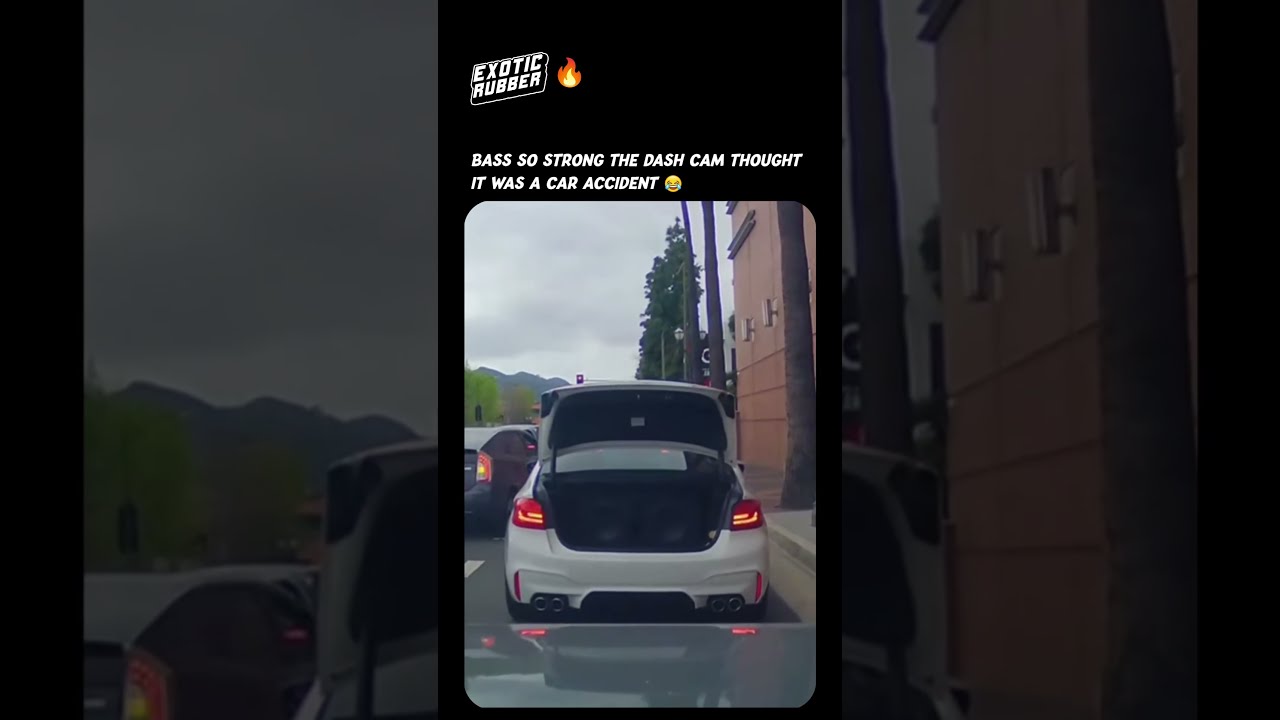 Bass So Strong They Thought It Was A Car Accident