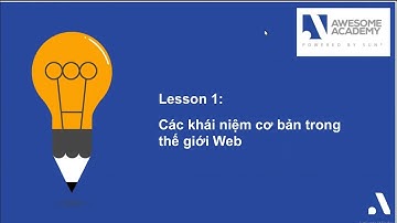 Các khái niệm cơ bản trong thế giới Web - Lesson 1 | Học lập trình web cơ bản