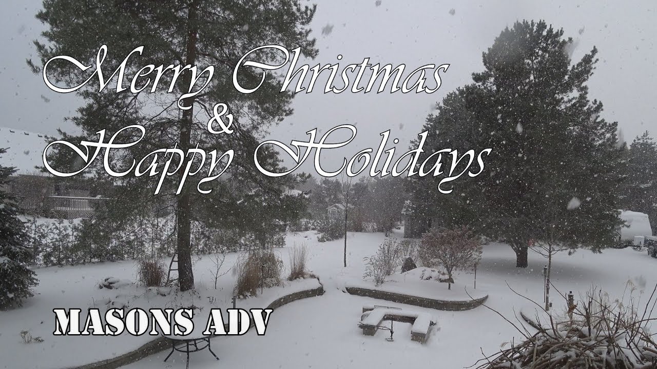 Merry Christmas and Happy Holidays Masons ADV KLR 650 YouTube