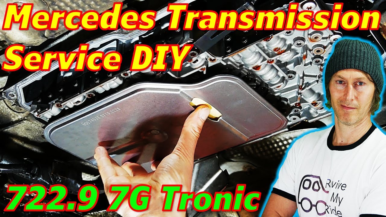 Mercedes Auto Transmission Service Filter And Fluid Change YouTube