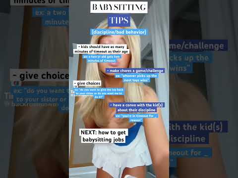 babysitting tips for