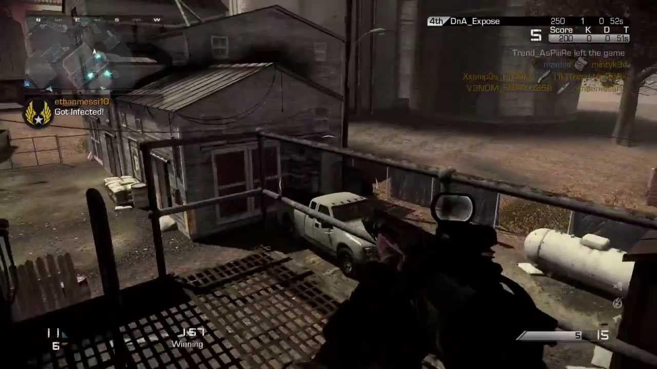 CoD: Ghosts Infection Killstreak [NEXT GEN - PS4 GAMEPLAY]