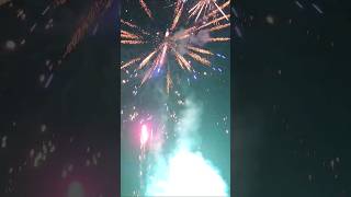 Red, White & Boom - Wild Card - Golden Peacock - 3 Fireworks at once #fireworks #phantomfireworks