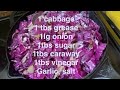 My Red cabbage recipe
