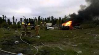 NCN Fire Rescue probies in training