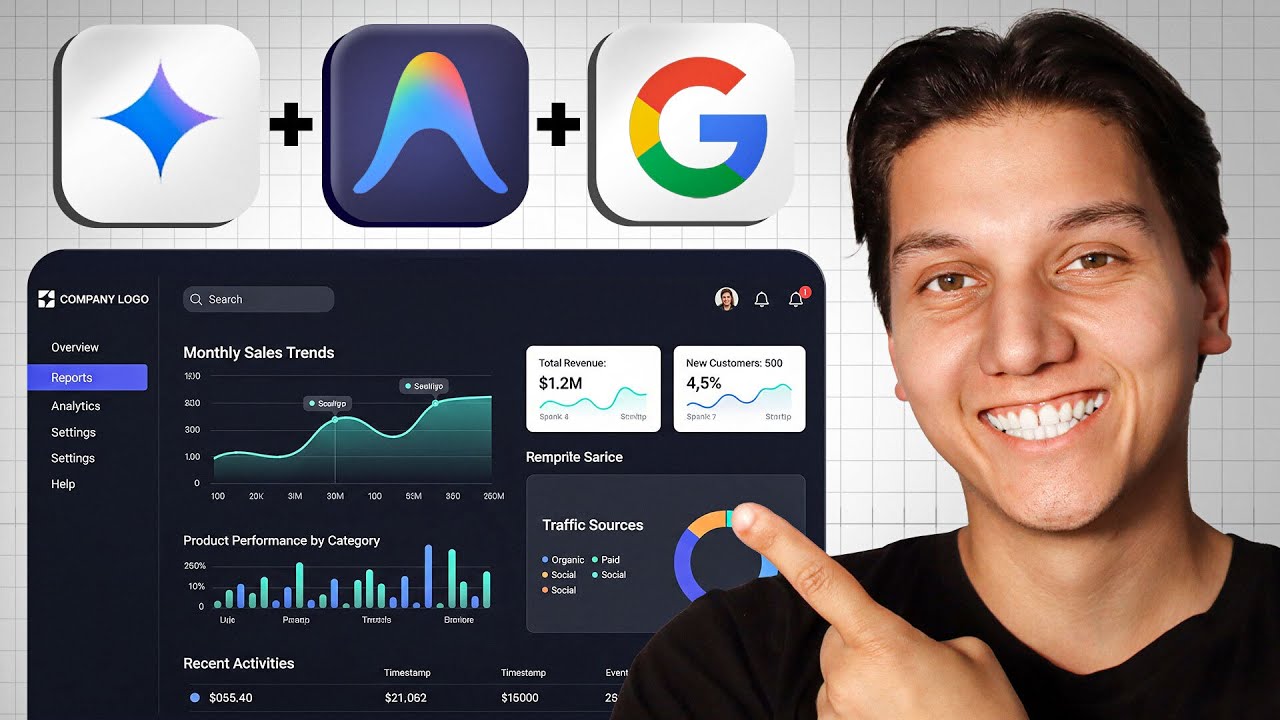 How I Vibe Code Advanced AI Dashboards With Google Antigravity