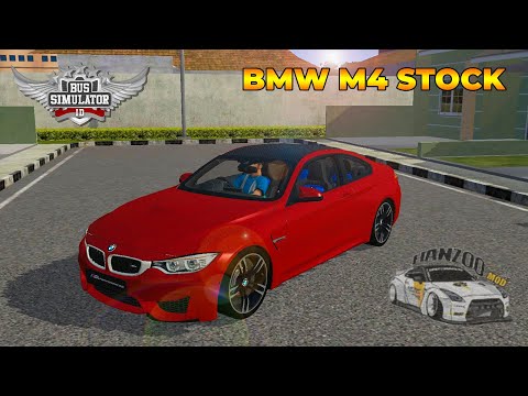 BMW M4 STOCK - BUSSID || HANZOO MOD