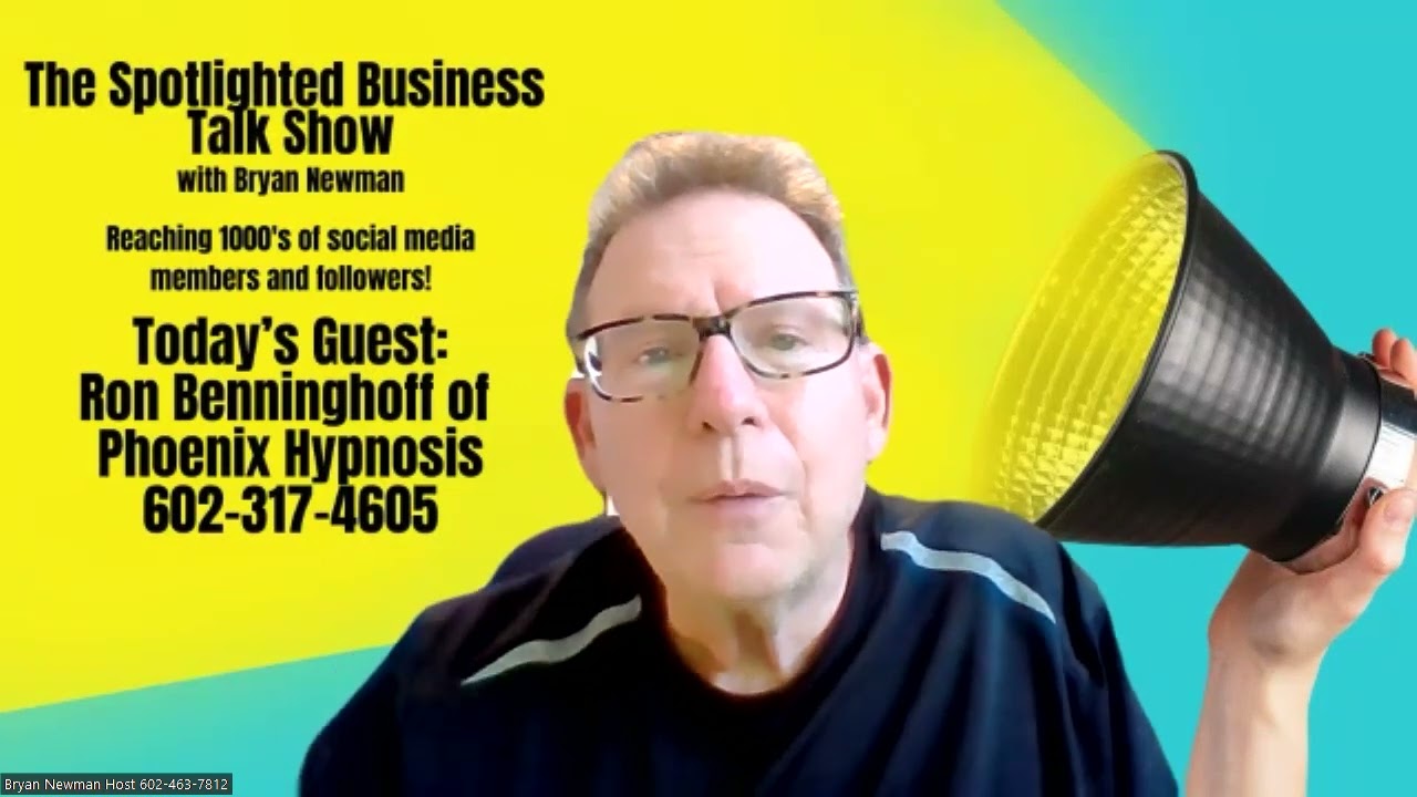Interview with Ron Benninghoff of Phoenix Hypnosis.