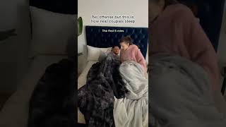 Real Couples Sleep Positions