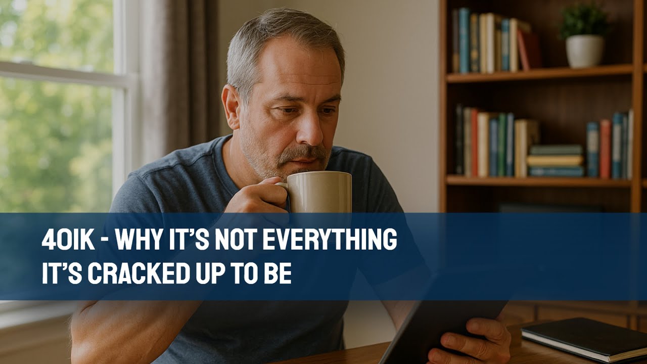 401k - Why It’s Not Everything It’s Cracked Up To Be