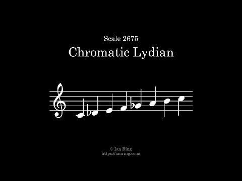 Scale 2675: Chromatic Lydian