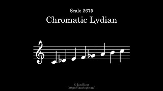 Scale 2675: Chromatic Lydian