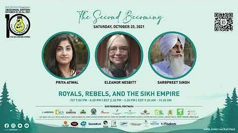 KSLF 2021 | Royals, Rebels, and the Sikh Empire | ELEANOR NESBITT | SARBPREET SINGH | PRIYA ATWAL