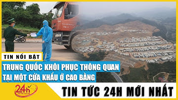 Ngày 7/1 Trung Quốc khôi phục thông quan thêm 1 cửa khẩu, Lạng Sơn hàng nghìn xe vẫn ùn ứ | TV24h