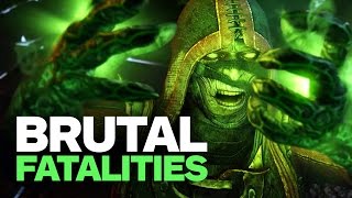 Top 10 Brutal Mortal Kombat X Fatalities Resimi