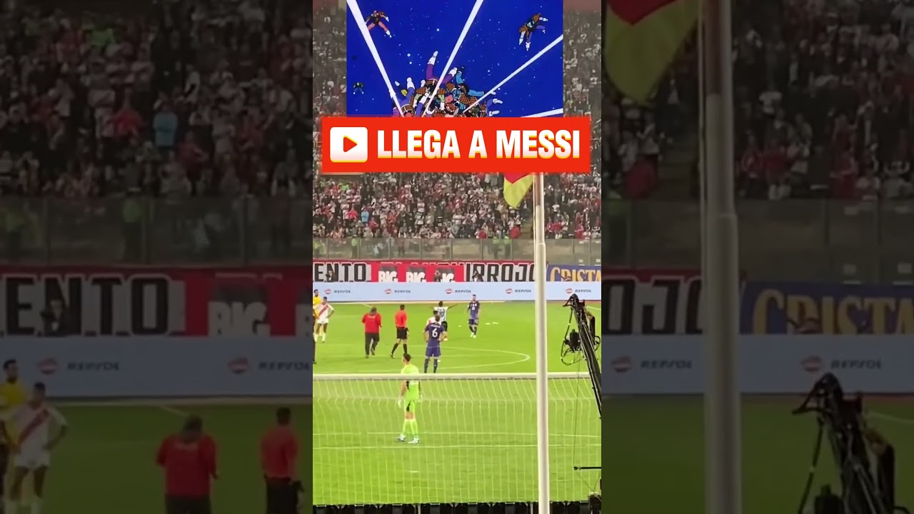 Guerrero SAIYAJIN llegó a MESSI