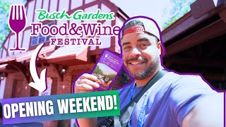 The Food & Wine Festival Is BACK! | Busch Gardens Williamsburg 2024