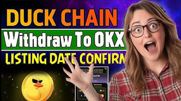 DuckChain Airdrop Withdraw Process || Duckchain Airdrop Listing Update || Duckchain Airdrop Update