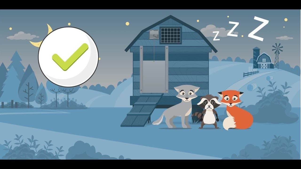 Cheeper Keeper The Best Automatic Chicken Coop Door Opener Youtube