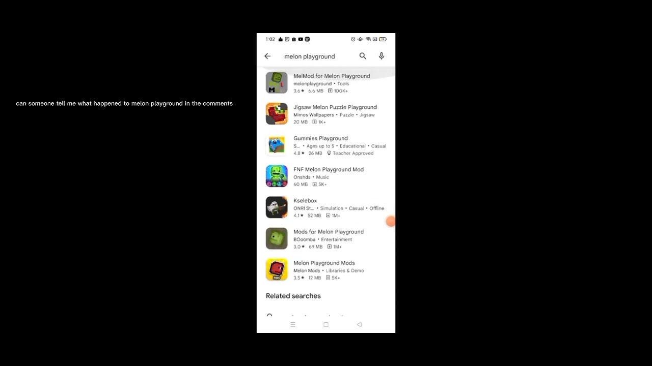 melon playground remove their game in the app store not clickbait YouTube