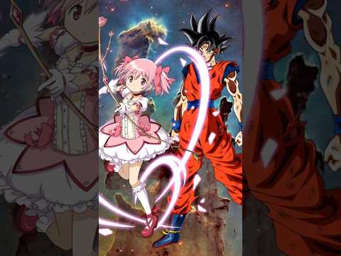 Outdated Madoka VS Goku Shorts Edits Vs Whoisstrongest Madokamagica Anime Manga Songoku