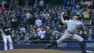 CWS@MIL: Robertson strikes out Gomez to earn save