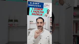 6.Sinif İngi̇li̇zce Yaziliya Hazirlik 1.Dönem 1.Yazili