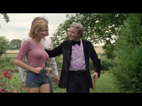 Brigitte Lahaie takes a stroll in the garden, HD