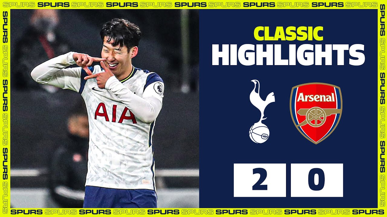 Sonny's North London Derby WONDER GOAL | CLASSIC HIGHLIGHTS | Spurs 2-0 Arsenal