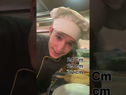 عبرات ديال البيتزا بين صغير و مويان و كبيرا و الوزن ل خاصك دير       