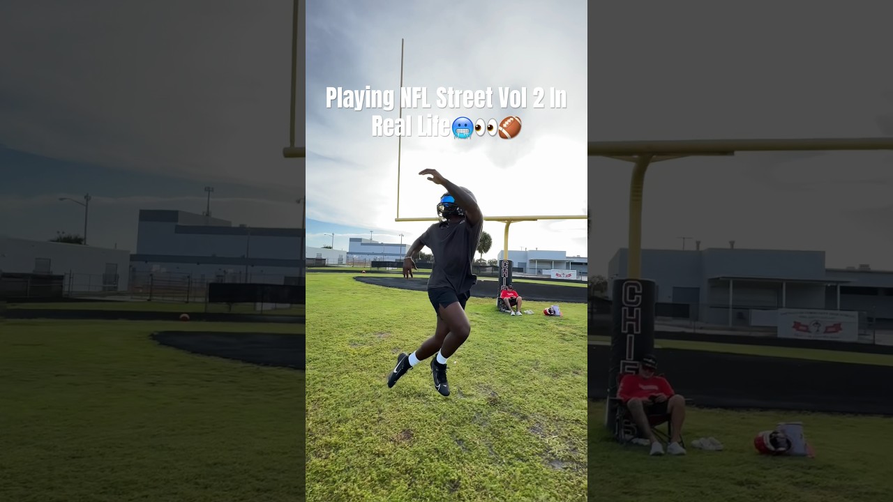 Playing NFL Street Vol 4 In Real Life🥶👀🏈 