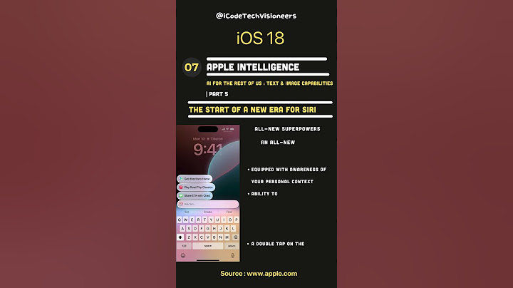 iOS 18 New Features: Apple Intelligence