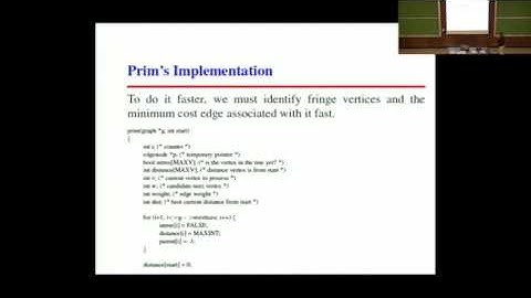 Lecture 14 - Minimum Spanning Trees II
