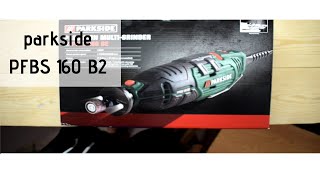 Unboxing Parkside Pfbs 160 B2