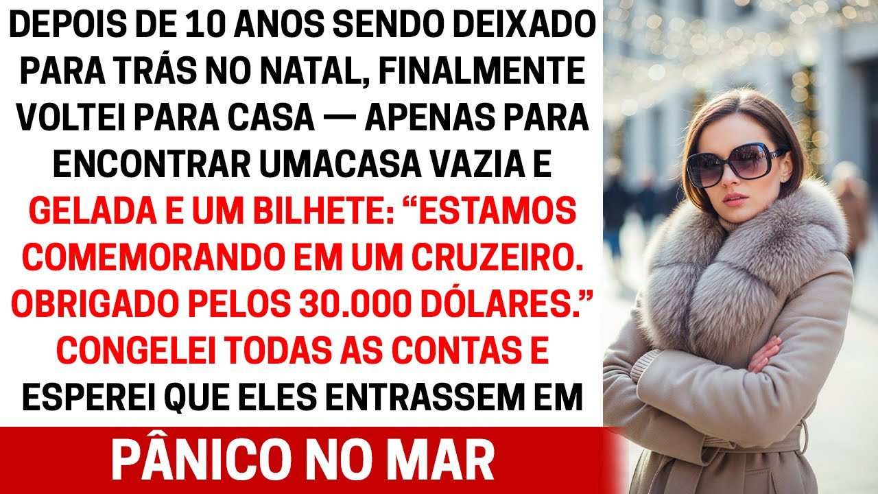 “Minha Família Foi Viajar no Natal — Eu Só Descobri Quando Cheguei em Casa”