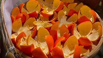 CÁCH LÀM TRẦN BÌ từ VỎ QUÝT