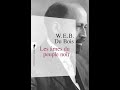 Les mes du peuple noir de william edward burghard du bois