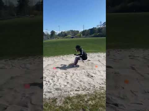 Tabb middle school track practice #longjump #track