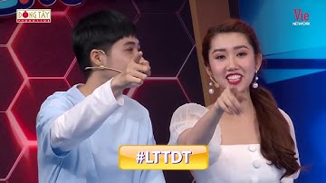 Thúy Ngân ăn ý với đồng đội chiến thắng Nam Thư trong phần đoán tên hashtag