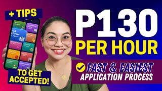 FOR BEGINNERS: P130/HR SALARY | EASY & FAST HIRING PROCESS + TIPS!