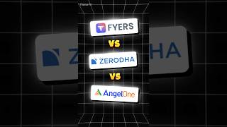 Fyers vs Zerodha vs Angel One: Which is better?