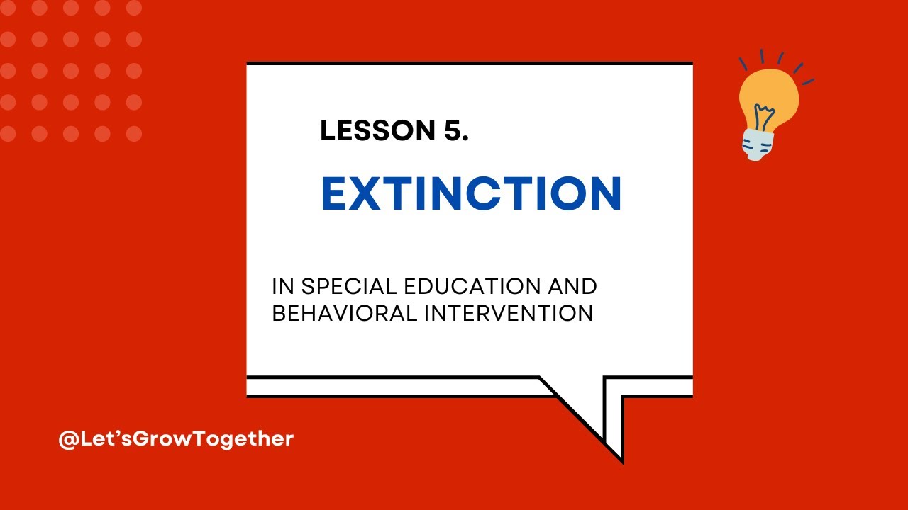 Extinction In Aba Lesson 5: Extinction in Applied Behavior Analysis (ABA) - Breaking Down ...
