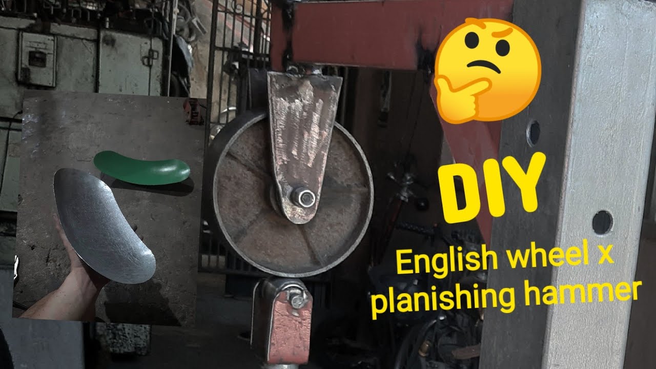 How to build a diy English wheel | Planishing hammer from Scrap