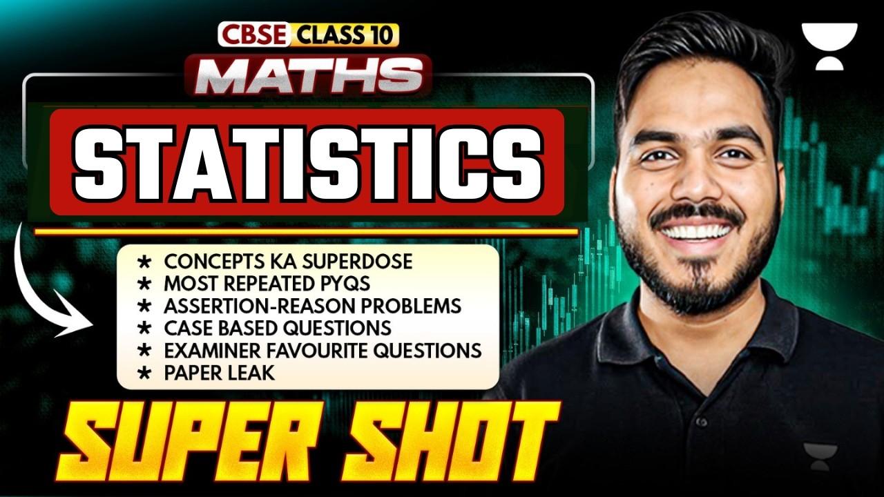 Statistics Class 10 | Math Most Important Questions | Abhinay Sir - YouTube