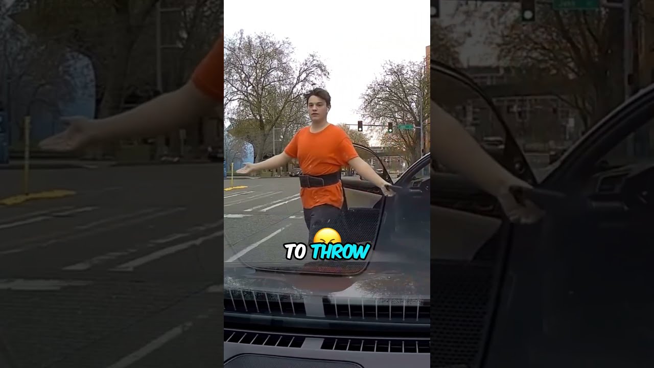 Teen Driver Gets Insane Karma In A Road Rage Incident 