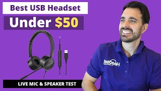 Best Headset Under $50 2021 - LIVE MIC AND SPEAKER TEST! screenshot 2