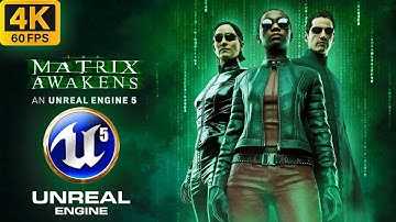 THE MATRIX : AWAKENS / UNREAL ENGINE 5 / DEMO / 4K 60FPS / ПРОХОЖДЕНИЕ / ПЕРВЫЙ ВЗГЛЯД