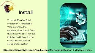 Famous Buy New McAfee Total Protection – 3 Devices 1 Year 1 Profile