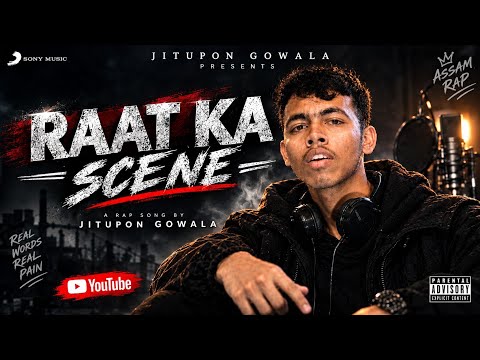 RAAT KA SCENE | Jitupon Gowala | Official Rap Song 2026 | Hindi Trap | Indian Hip Hop